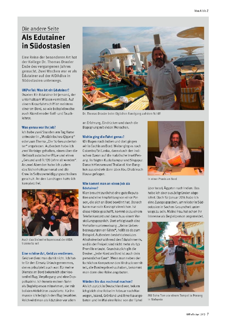 Als Edutainer in Südostasien
